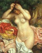 Pierre Renoir Bather Arranging her Hair oil painting reproduction